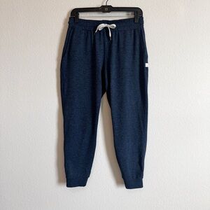 Vuori Women's Heather Navy Blue Performance Joggers Pants Size Medium